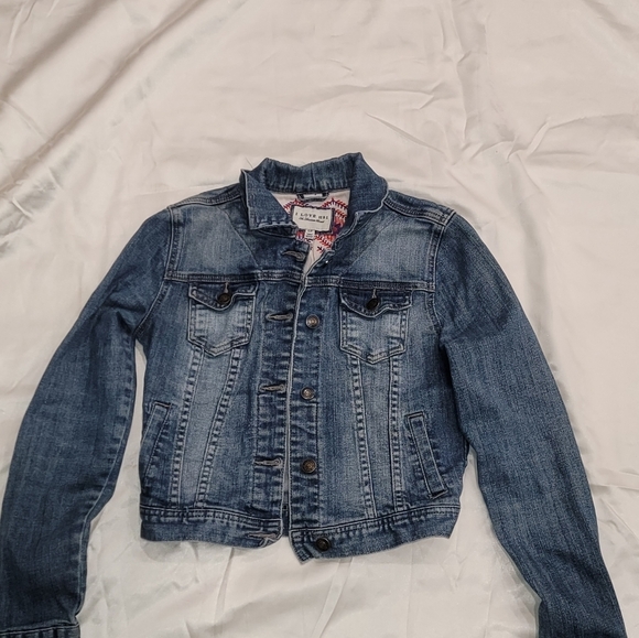 Hollister Jackets & Blazers - I Love H81 Denim Jacket Size S/P